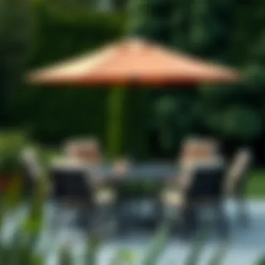 Magnificent Exploring the Aesthetics and Functionality of a Six-Piece Patio Set with Umbrella Magnificent Exploring the Aesthetics and Functionality of a Six-Piece Patio Set with Umbrella