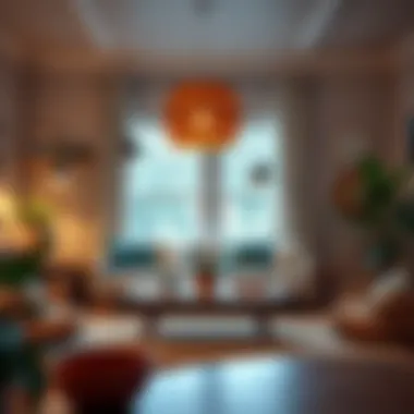 DIY furniture project in a cozy home setting