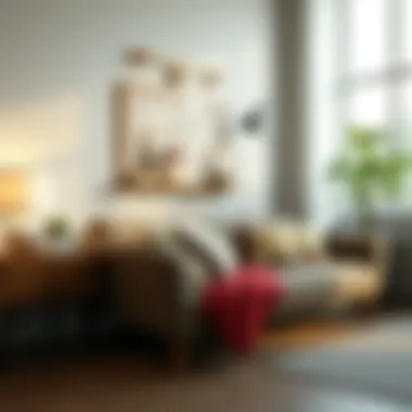 Social media posts featuring unique furniture finds