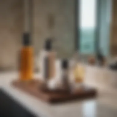 Stylish Accessories for Personal Care Stylish bathroom accessories and personal care items in harmony