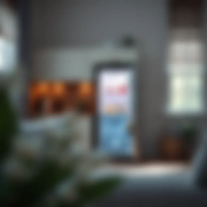 Compact refrigerator showcasing energy-efficient features