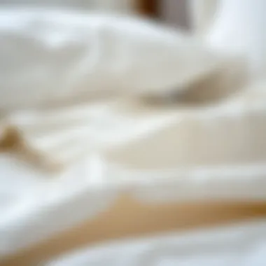 High-Quality Thread Count Close-up of high-quality thread count