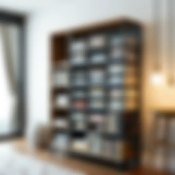 Compact CD storage unit ideal for small spaces