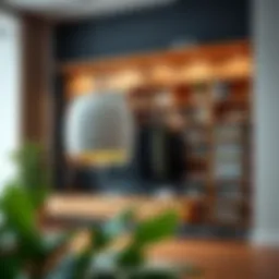 Modern CD storage shelf made from sustainable materials