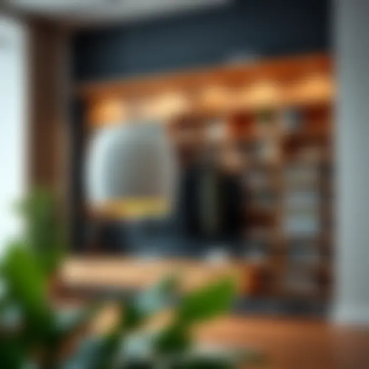 Modern CD storage shelf made from sustainable materials