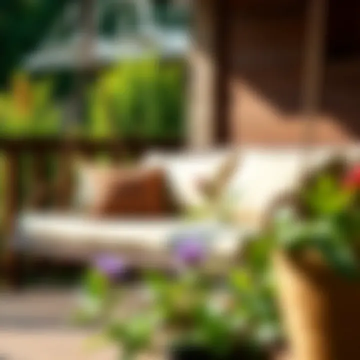 Maintenance tips for patio swing cushions laid out clearly