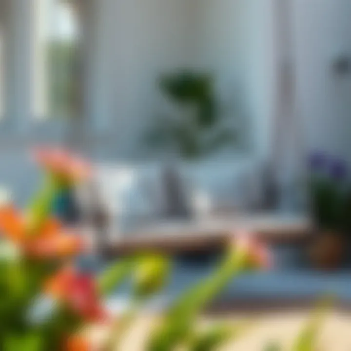 A stylish patio swing with a perfectly fitted cushion