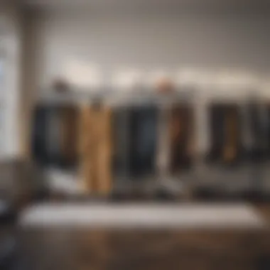 Curated Clothing Selection Showcasing Personal Style A curated selection of clothing demonstrating personal style.