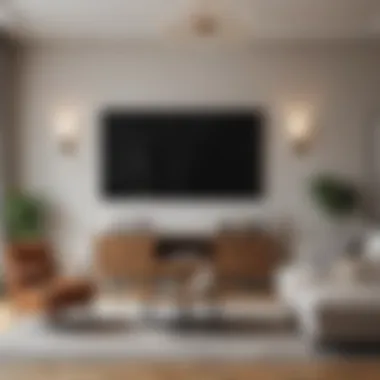 Achieving Aesthetic Appeal Stylish decor arrangement in a virtual room