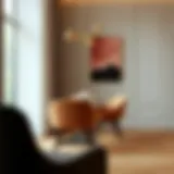 Elegant dining chair design showcasing modern aesthetics