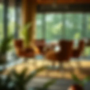 Ergonomically designed chair emphasizing comfort and support