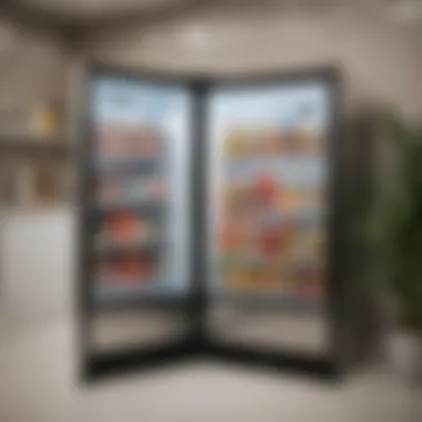 Budget-Friendly Refrigeration: Online Options An online shopping platform showcasing budget-friendly refrigeration options
