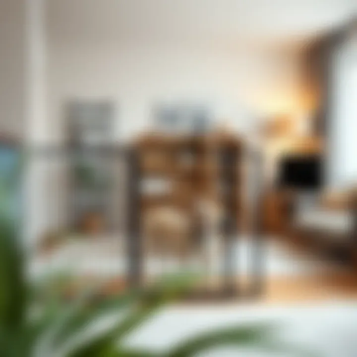 Contemporary Pet Gate in Home Modern pet gate fit within a contemporary home interior