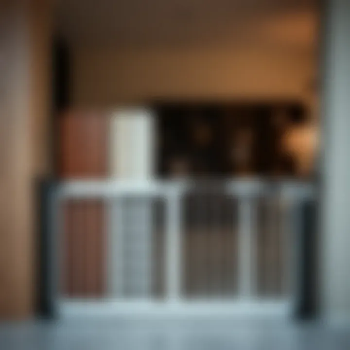 Diverse Pet Gate Materials A variety of pet gate materials displayed side by side