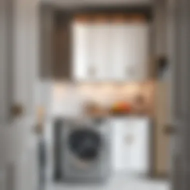 Functional Space with Organized Sink Base Cabinet Functional laundry room featuring a well-organized sink base cabinet