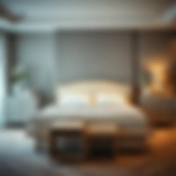 Elegant Bedroom Set Elegant bedroom set showcasing minimalist design