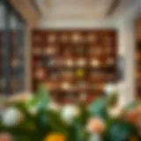 Elegant retail bookcase showcasing diverse genres