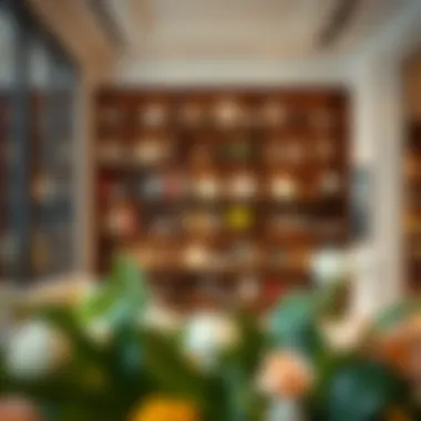 Elegant retail bookcase showcasing diverse genres