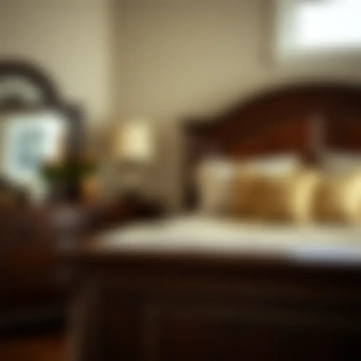 Quality materials used in bedroom furniture