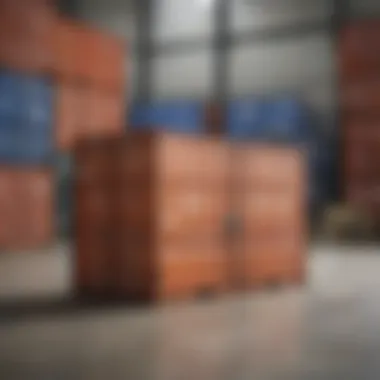 Materials Used in Site Box Storage Containers Diverse materials used in site box storage containers