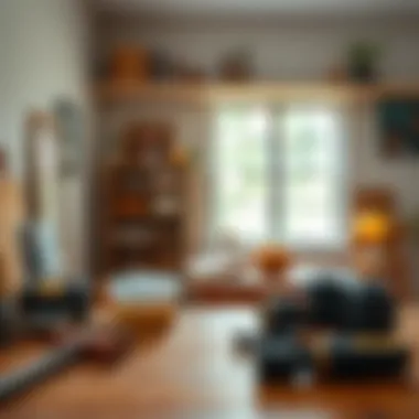 Tools and materials for DIY floating shelf installation