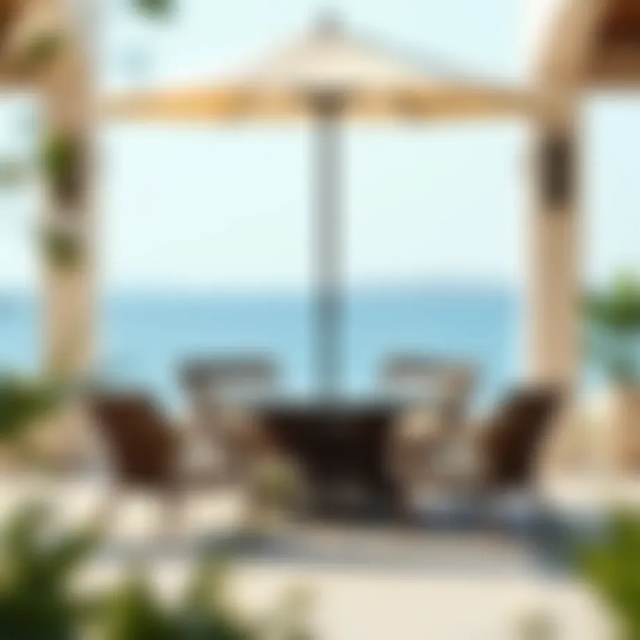 Exploring the Aesthetics and Functionality of a Six-Piece Patio Set with Umbrella Introduction