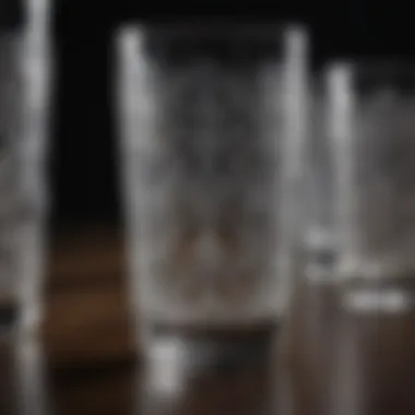 Craftsmanship in Artisan Glass Design Artisan glass with intricate patterns