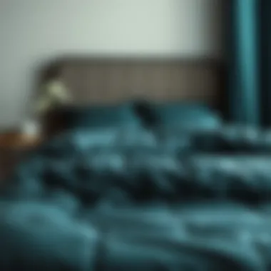 Notable Exploring the Depths of Dark Teal Comforters