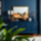 Exploring the Elegance of Navy Sideboard Buffets Introduction