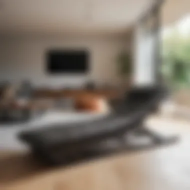 Innovative Foldable Slide in Modern Living Room Innovative foldable slide integrated into a modern living room
