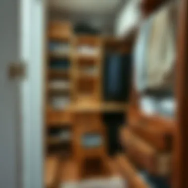 A clutter-free space highlighting the psychological benefits of organized storage