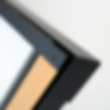 Detailed Look at Frame Materials and Design Close-up view of the frame's design and materials