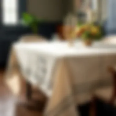 Care Tips for Tablecloths Care tips for maintaining wrinkle-free tablecloths