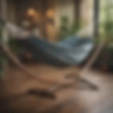 Explore Material Choices for Hammock Stands Different materials used for hammock stands displayed artistically