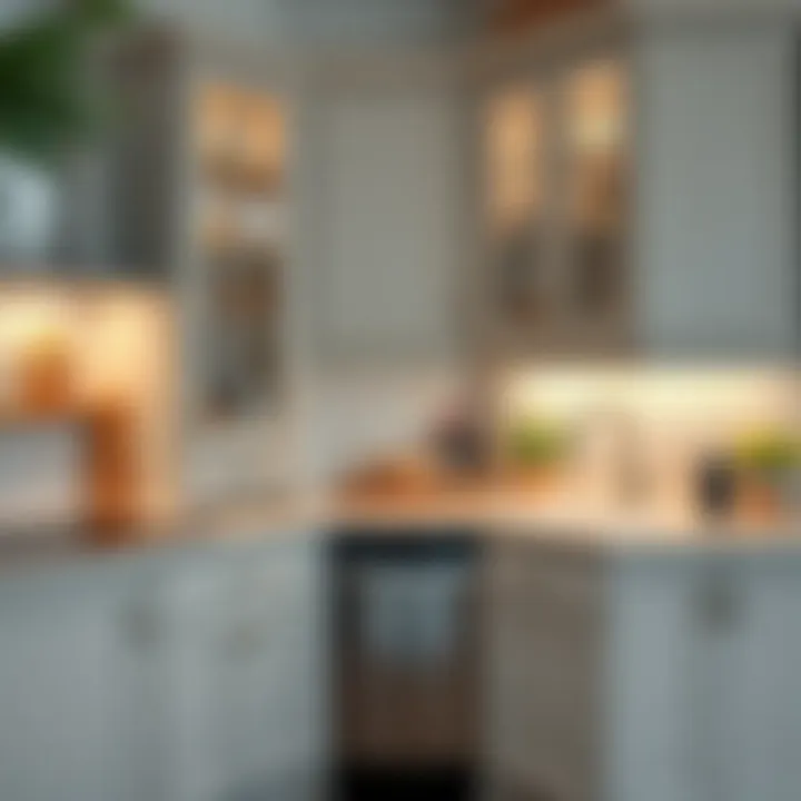 Installation tips for dishwasher corner cabinets