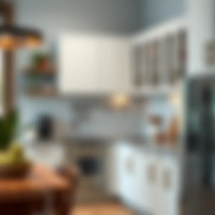 Modern kitchen showcasing functionality with corner cabinets