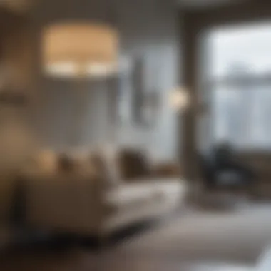 Elevate Your Space with an Elegant Floor Lamp Elegant floor lamp enhancing modern interior design