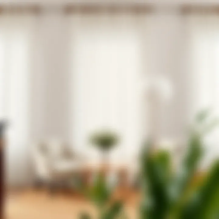 Notable The Elegance of White Floor Length Curtains