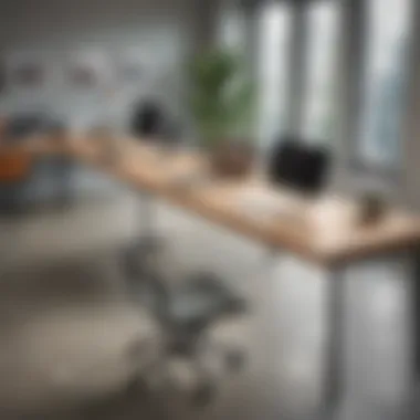 Enhancing Productivity with Target Desk Tables A well-organized workspace with a target desk table enhancing productivity.