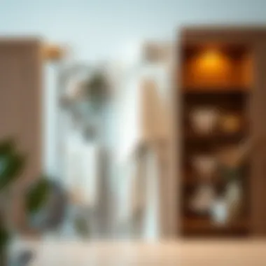 Freestanding Towel Rack in Kitchen Decor Stylish freestanding towel rack with decorative elements