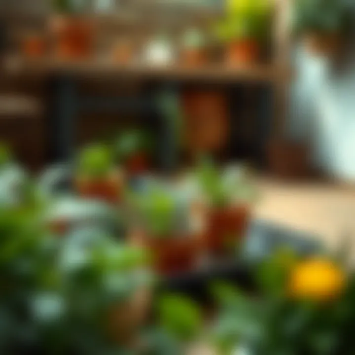 Creative applications of flower pot water trays in gardening