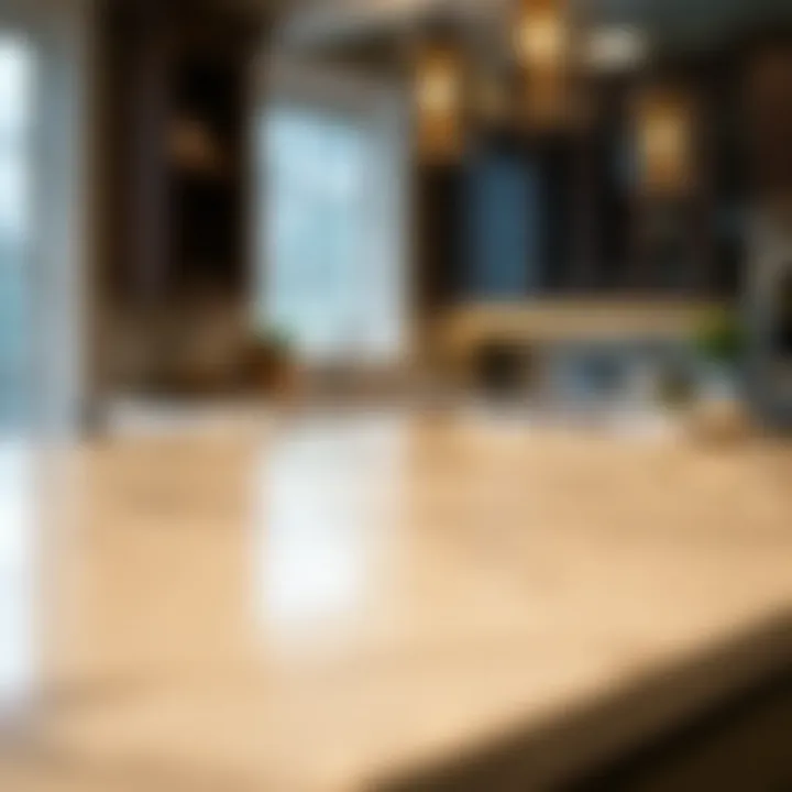 Standard vs High-End Laminate Countertops Comparison chart of standard vs high-end laminate countertops.